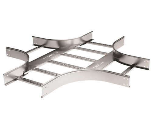 LIX8306KHDZ | Х-ответвитель 80х600 R-300, лонжерон 1,5 мм, горячеоцинкованный, в комплекте с крепежными элементами и соединительными пластинами, необходимыми для монтажа
