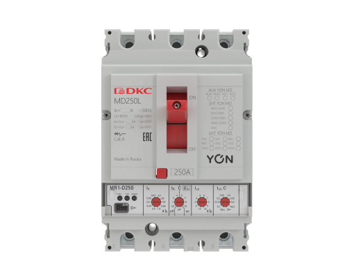 Автоматический выключатель YON MD100H-MR1 3P 100А 65kA Ir 0.4…1xIn Isd 1.5…10xIn MD100H-MR1 | Автоматический выключатель YON MD100H-MR1 3P 100А 65kA Ir 0.4…1xIn Isd 1.5…10xIn