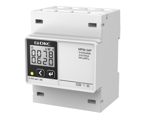 Многофункциональное измерительное устройство МРМ, LCD дисплей на DIN-рейку MPM-34P | Многофункциональное измерительное устройство МРМ, LCD дисплей на DIN-рейку