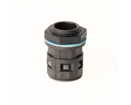 PACM17M25N | Монтажный комплект муфта труба-коробка DN 17 мм, М25х1,5, полиамид, цвет черный