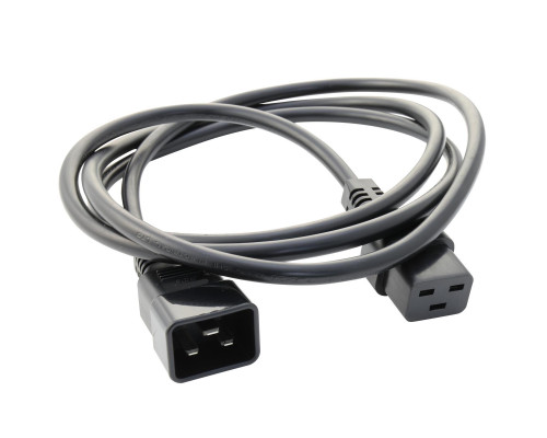 Кабель питания ДКС, IEC 60320 С19 - IEC 60320 C20, 1 м, сечение 3 x 2,5мм R5CORD9010 | Кабель питания ДКС, IEC 60320 С19 - IEC 60320 C20, 1 м, сечение 3 x 2,5мм