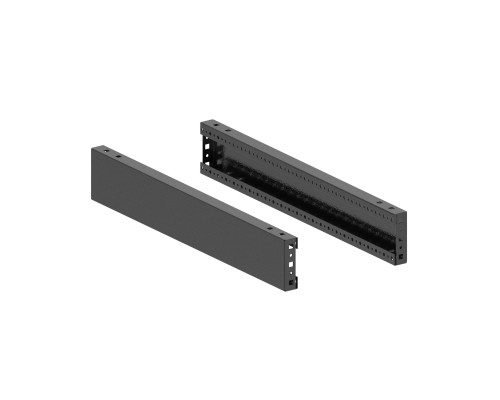 Панели цоколя для корпусов CQE & CQE N, ШхГ 400 мм, В=100 мм, RAL9005, комплект - 2 шт. R5NFPB40 | Панели цоколя для корпусов CQE & CQE N, ШхГ 400 мм, В=100 мм, RAL9005, комплект - 2 шт.
