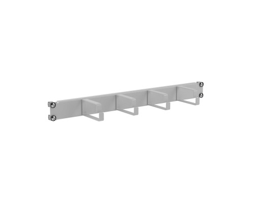 Кабельный органайзер 4 кольца, 1U для 19 IT-корпусов, RAL7035 R5PC191HE | Кабельный органайзер 4 кольца, 1U для 19 IT-корпусов, RAL7035