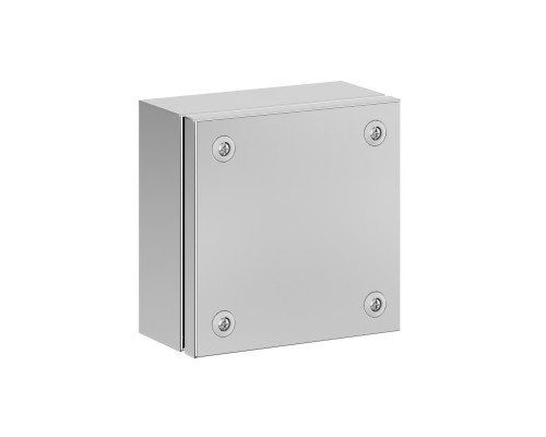 Корпус клеммный SDI из нержавеющей стали AISI304 ВxШxГ 150x150x80 мм, IP66 R5SDI118-304 | Корпус клеммный SDI из нержавеющей стали AISI304 ВxШxГ 150x150x80 мм, IP66