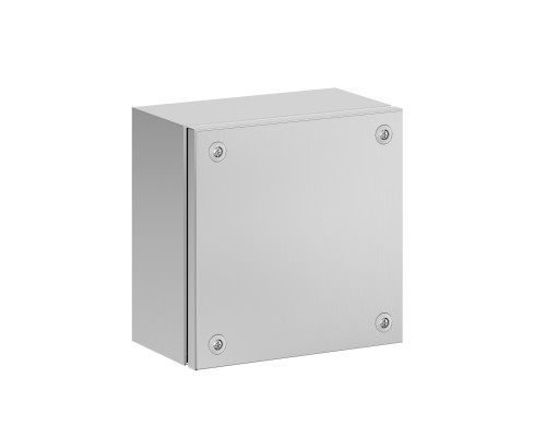 Корпус клеммный SDI из нержавеющей стали AISI304 ВxШxГ 200x200x120 мм, IP66 R5SDI2212-304 | Корпус клеммный SDI из нержавеющей стали AISI304 ВxШxГ 200x200x120 мм, IP66