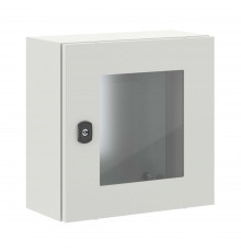 Корпус навесной STE с М/П с прозрачной дверью ВxШxГ 400x400x200 мм, IP66
