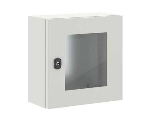 Корпус навесной STE с М/П с прозрачной дверью ВxШxГ 400x400x200 мм, IP66 R5STEX0442 | Корпус навесной STE с М/П с прозрачной дверью ВxШxГ 400x400x200 мм, IP66