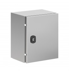 Корпус навесной STH с М/П из нержавеющей cтали AISI304 ВxШxГ 300x250x200 мм, с фланцем, IP66