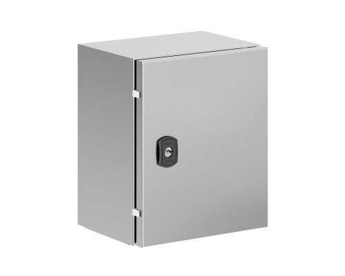 Корпус навесной STH с М/П из нержавеющей cтали AISI304 ВxШxГ 300x250x200 мм, с фланцем, IP66 R5STH0392F-304 | Корпус навесной STH с М/П из нержавеющей cтали AISI304 ВxШxГ 300x250x200 мм, с фланцем, IP66