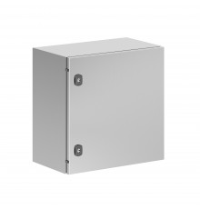 Корпус навесной STH с М/П из нержавеющей cтали AISI304 ВxШxГ 500x500x300 мм, с фланцем, IP66