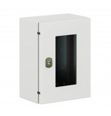 Корпус навесной уличный ST Outdoor с М/П с прозрачной дверью ВxШxГ 400x300x200 мм, IP66
