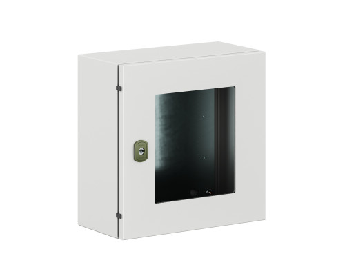 Корпус навесной уличный ST Outdoor с М/П с прозрачной дверью ВxШxГ 400x400x200 мм, IP66 R5STX0442-OUTDOOR | Корпус навесной уличный ST Outdoor с М/П с прозрачной дверью ВxШxГ 400x400x200 мм, IP66