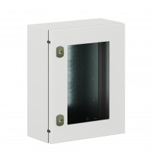 Корпус навесной уличный ST Outdoor с М/П с прозрачной дверью ВxШxГ 500x400x200 мм, IP66