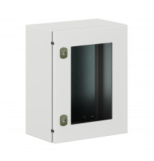 Корпус навесной уличный ST Outdoor с М/П с прозрачной дверью ВxШxГ 500x400x250 мм, IP66