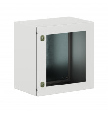 Корпус навесной уличный ST Outdoor с М/П с прозрачной дверью ВxШxГ 600x600x400 мм, IP66