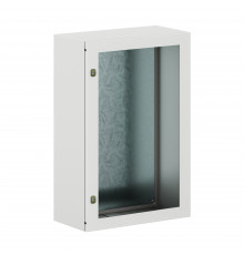 Корпус навесной уличный ST Outdoor с М/П с прозрачной дверью ВxШxГ 1200x800x400 мм, IP66