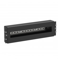 Модуль 4U с DIN рейкой для 19" IT-корпусов, RAL9005