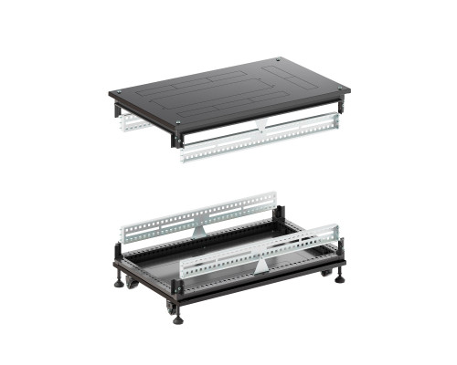 Крыша основание преперфорированные IT-CQE 600x800, RAL9005 RBIT608F | Крыша основание преперфорированные IT-CQE 600x800, RAL9005