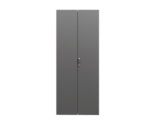 Дверь сплошная двухстворчатая для IT-CQE 2000 x 800 RAL9005 RBITCPED2080 | Дверь сплошная двухстворчатая для IT-CQE 2000 x 800 RAL9005