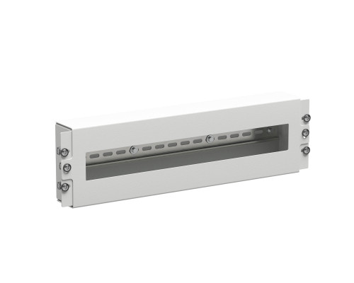 Модуль 3U с DIN рейкой для 19 IT-корпусов, RAL7035 RGDIN03 | Модуль 3U с DIN рейкой для 19 IT-корпусов, RAL7035