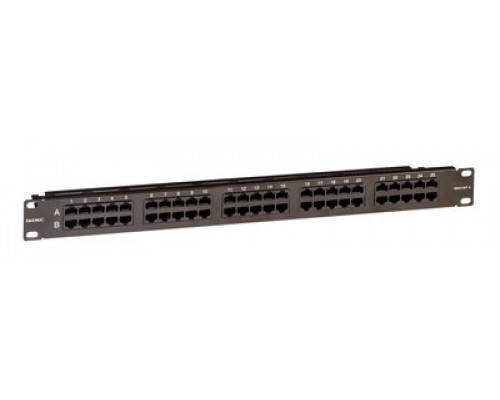 Патч-панель телефонная 19,1U,CAT3, 50 портов RJ45 RN3PP501BK | Патч-панель телефонная 19,1U,CAT3, 50 портов RJ45