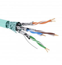 Кабель CAT 6A F/FTP, оболочка нг(А)-HF, катушка 500 м