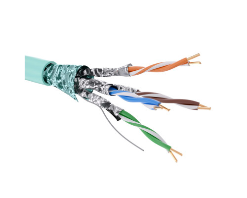 Кабель CAT 6A F/FTP, оболочка нг(А)-HF, катушка 500 м RN6AFFK01AQ | Кабель CAT 6A F/FTP, оболочка нг(А)-HF, катушка 500 м