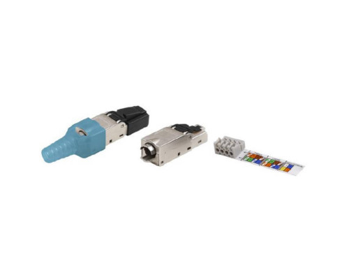 Коннектор industrial 8P8C CAT6A экранированный RN6ARJ45FJ | Коннектор industrial 8P8C CAT6A экранированный