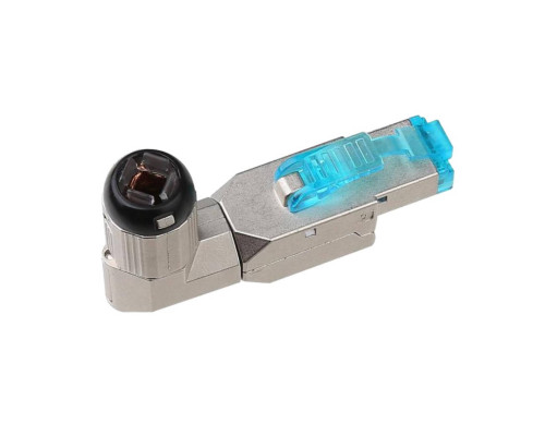 Коннектор industrial 8P8C CAT6A экранированный RN6ARJ45FP | Коннектор industrial 8P8C CAT6A экранированный