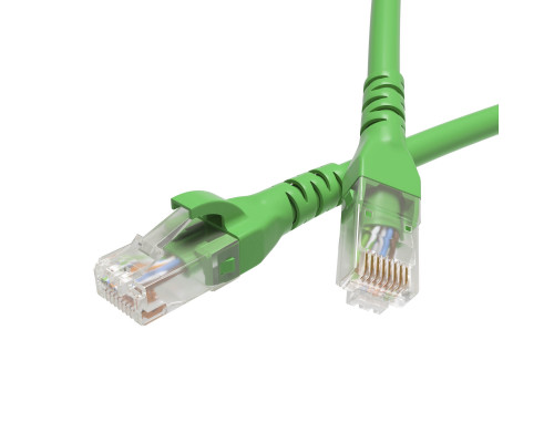 Патч-корд неэкранированный CAT6 U/UTP 4х2, LSZH, зелёный, 1.5м RN6UU4515GN | Патч-корд неэкранированный CAT6 U/UTP 4х2, LSZH, зелёный, 1.5м