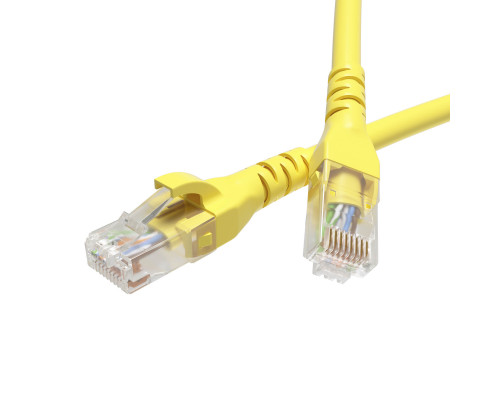 Патч-корд неэкранированный CAT6 U/UTP 4х2, LSZH, желтый, 7.0м RN6UU4570YL | Патч-корд неэкранированный CAT6 U/UTP 4х2, LSZH, желтый, 7.0м