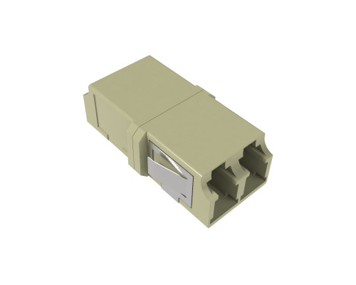 Адаптер LC/UPC-Duplex TOP, Senior/Senior, SC-footprint, ОМ2, бежевый RNFA50DLC | Адаптер LC/UPC-Duplex TOP, Senior/Senior, SC-footprint, ОМ2, бежевый