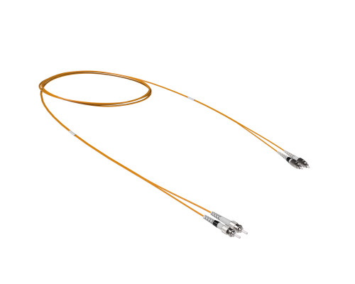 Оптический коммутационный шнур переходной Duplex ST-UPC/FC-UPC, 50/125 OM2, 3 м RNPC50DSF3 | Оптический коммутационный шнур переходной Duplex ST-UPC/FC-UPC, 50/125 OM2, 3 м