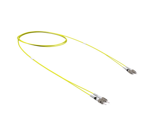 Оптический коммутационный шнур переходной Duplex ST-UPC/FC-UPC, 9/125 OS2, 10 м RNPC9DSUFU10 | Оптический коммутационный шнур переходной Duplex ST-UPC/FC-UPC, 9/125 OS2, 10 м