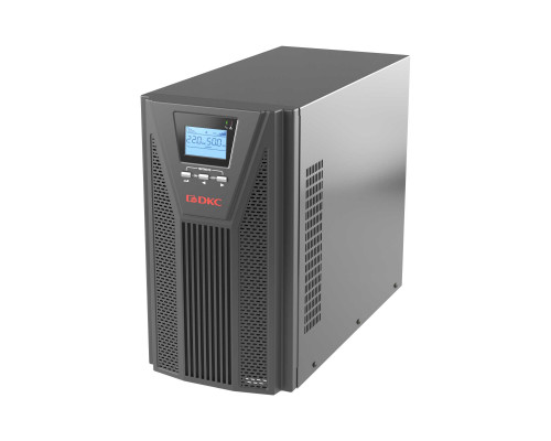 Онлайн ИБП ДКС серии Small Tower, 3000 ВА/2700 Вт, 1/1, 4xSchuko, EPO, USB, RS-232, RJ45, без АКБ, 7 Ач SMALLT3A0PS | Онлайн ИБП ДКС серии Small Tower, 3000 ВА/2700 Вт, 1/1, 4xSchuko, EPO, USB, RS-232, RJ45, без АКБ, 7 Ач