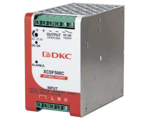 Источник питания OPTIMAL POWER, однофазный, 500Вт, 10А, 48В, с ORing диодом XCSF500D | Источник питания OPTIMAL POWER, однофазный, 500Вт, 10А, 48В, с ORing диодом