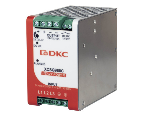 Источник питания HEAVY POWER, трехфазный, 960Вт, 20А, 48В, с ORing диодом XCSG960D | Источник питания HEAVY POWER, трехфазный, 960Вт, 20А, 48В, с ORing диодом