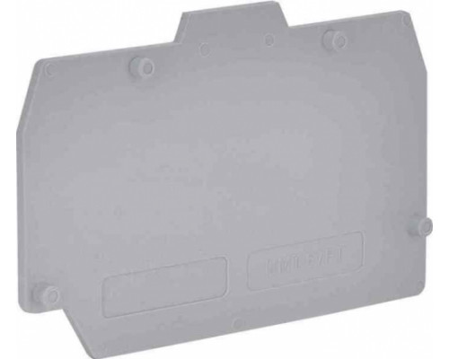 HMT.6/PTGR, торцевой изолятор серый для НММ.6 ZHM321GR | HMT.6/PTGR, торцевой изолятор серый для НММ.6