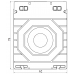 CTWW-100-0.2-5 | Трансформатор тока CTWW 100/5А, класс точности-0.2, мощность -5ВА