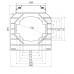 CT100-4000-0.5S-20 | Трансформатор тока CT100 4000/5А, класс точности-0.5S, мощность -20ВА