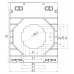 CT30-400-0.5S-5 | Трансформатор тока CT30 400/5А, класс точности-0.5S, мощность -5ВА