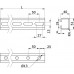 BPM5108HDZ | C-профиль 51х40х4 L800 горячеоцинкованный