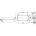 85718 | Щиток настен.с двер.18мод.,IP65,сер.,с усил. клем.блок.1х87318