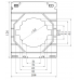 CT80-1000-0.5S-15 | Трансформатор тока CT80 1000/5А, класс точности-0.5S, мощность -15ВА