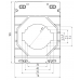 CT50-600-0.2-5 | Трансформатор тока CT50 600/5А, класс точности-0.2, мощность -5ВА