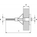 CM560438 | Металлический дюбель для пустотелых конструкций М4х38