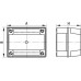 54240 | Коробка ответвит. с гладкими стенками и прозрачной крышкой, IP56, 240х190х160мм