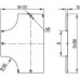 38048 | Крышка на ответвитель DPT Т-образный горизонтальный осн.600