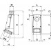 DIS245M6398 | Вилка настенная IP67 63А 3P+E+N 400В