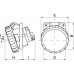 DIS4183263 | Розетка панельная с наклоном IP67 32А 2P+E 230В